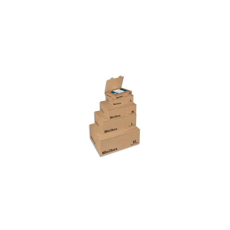Boîte d'expédition - cpo98 - Small - (l x h x p) 25x17,5X8 - colompac Boîte d'expédition - cpo98 - Small - (l x h x p) 25x17,5X8 - colompac