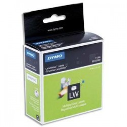 Rubans pour étiqueteuses - Dymo - 500 étiquettes - 51x19mm - blanches - repositionnables