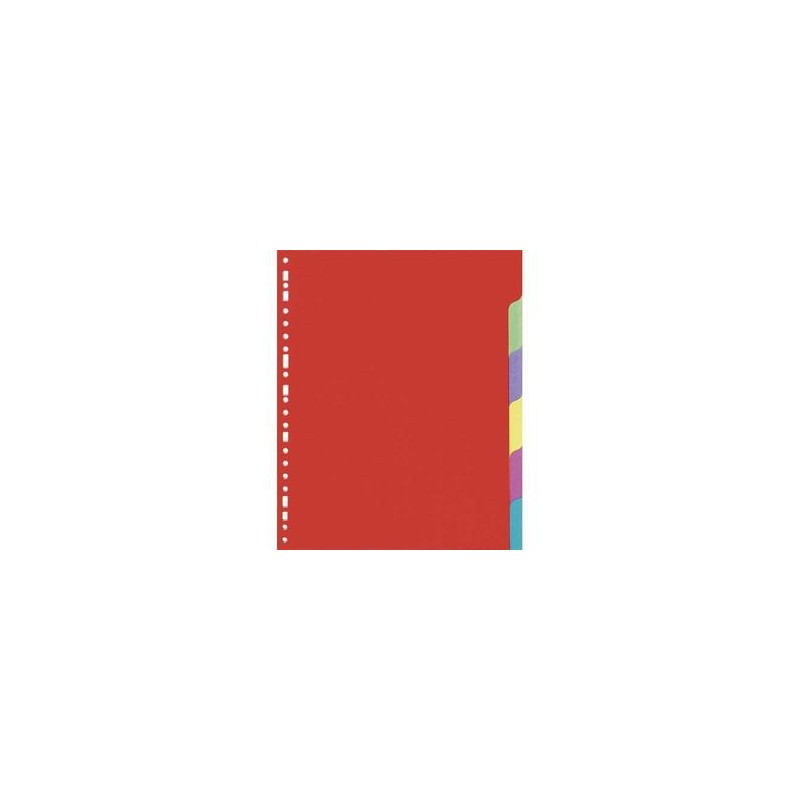 Intercalaires - jeu de 6 touches - 5 Etoiles - Format A4 - carte lustrée 225g - Perfo. 23 trous Intercalaires - jeu de 6 touches - 5 Etoiles - Format A4 - carte lustrée 225g - Perfo. 23 trous