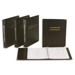 Registre - Assemblée général - Délibération - Exacompta