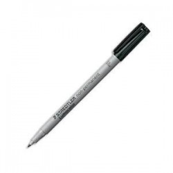 Marqueur Lumocolor - STAEDTLER - Pointe fine 0,6mm  - Noir