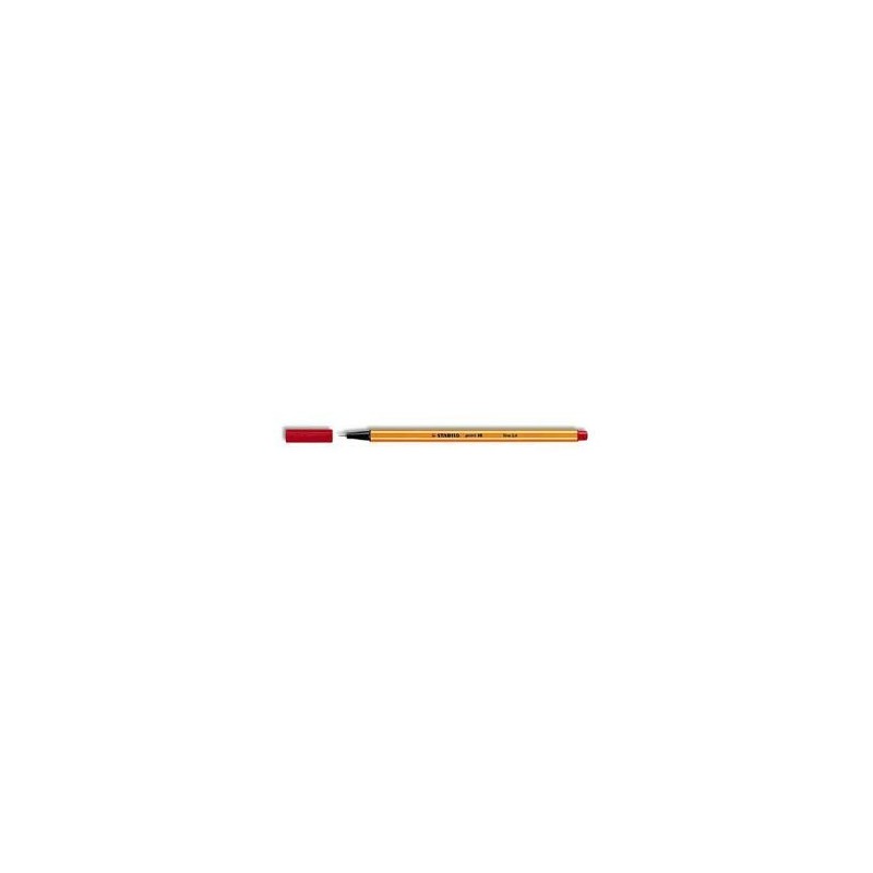 Stylos feutre - STABILO - Pointe fine 0,4 mm - Rouge Stylos feutre - STABILO - Pointe fine 0,4 mm - Rouge