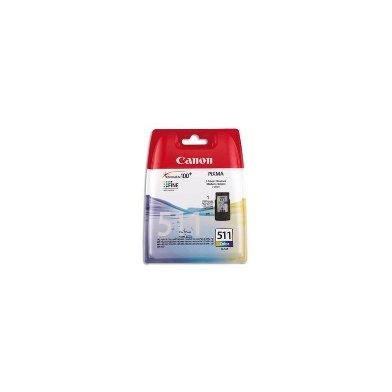 Cartouche jet encre - CANON - 3 couleurs - 9ml Cartouche jet encre - CANON - 3 couleurs - 9ml