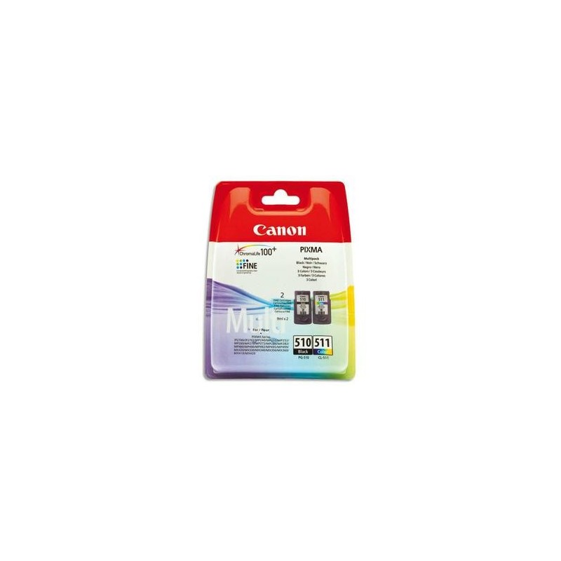 CNO MULTIPACK PG510BK CL511CL  NOIR 2970