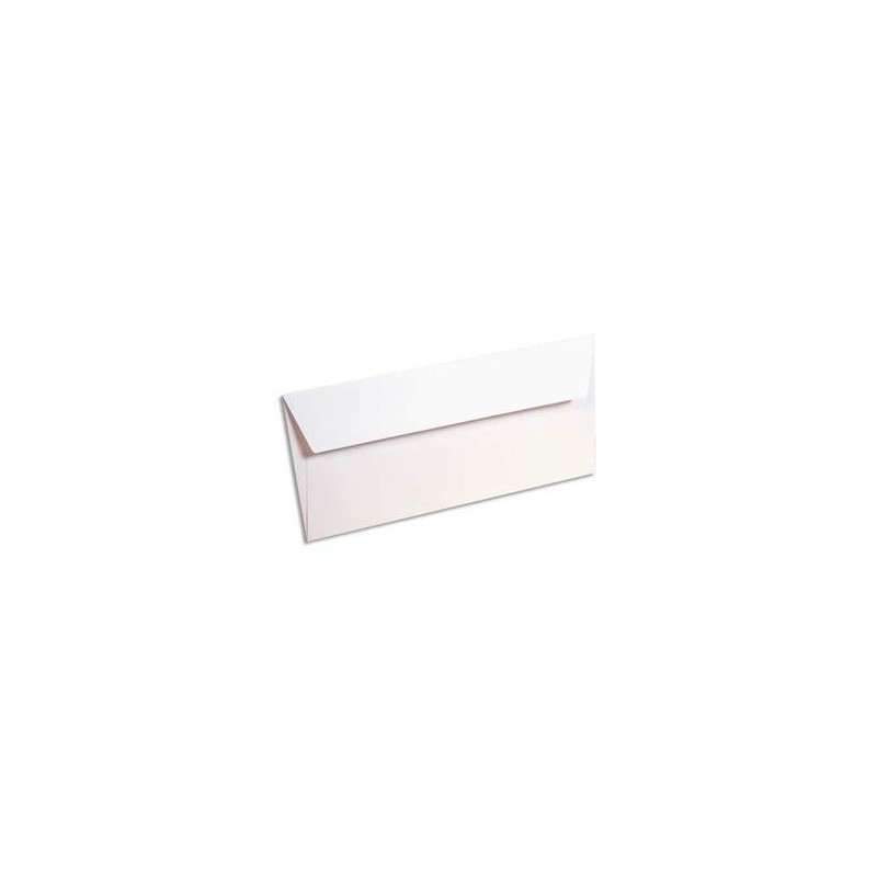 Paquet de 20 enveloppes - 120g -POLLEN - 11x22cm -(DL) - blanc - CLAIREFONTAINE Paquet de 20 enveloppes - 120g -POLLEN - 11x22cm -(DL) - blanc - CLAIREFONTAINE