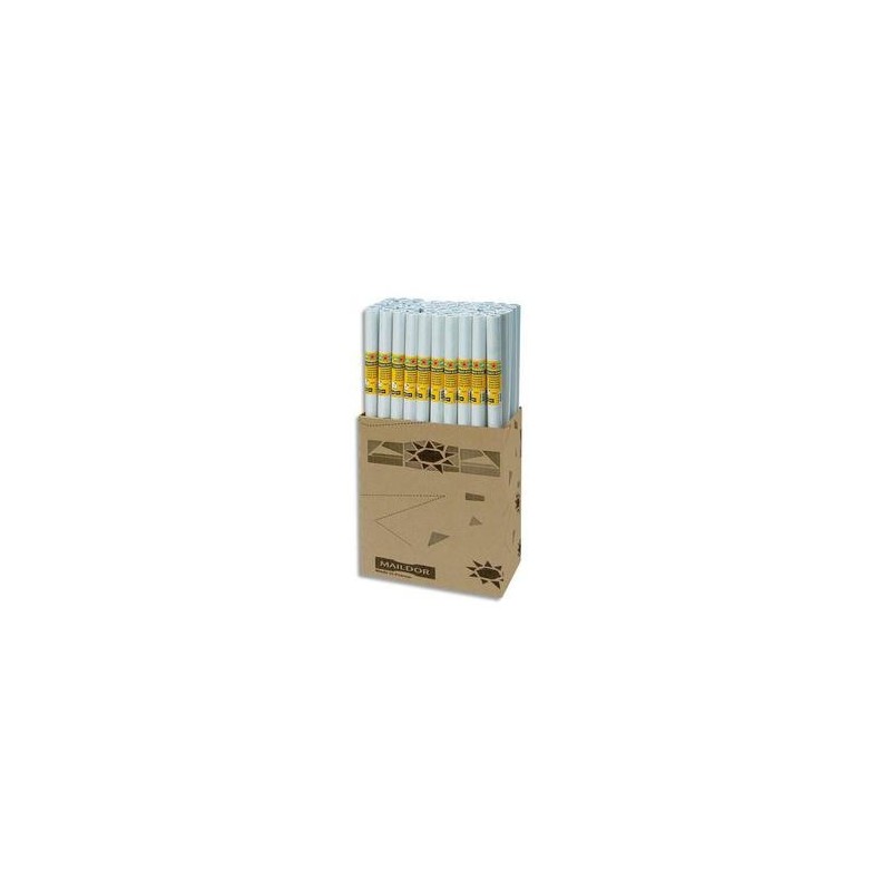 Rouleau kraft 60g - Blanc - H1 x L10 métres - MAILDOR Rouleau kraft 60g - Blanc - H1 x L10 métres - MAILDOR
