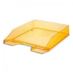 Corbeille à courrier - Cristal - 25.5x6.5x34,8 - Orange - HAN 1026-X-28 