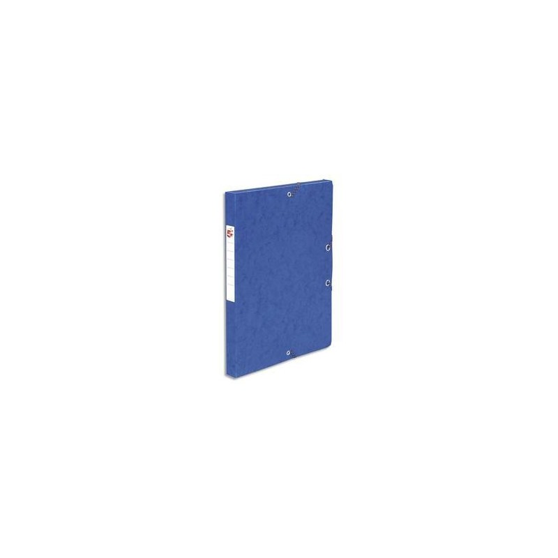 Boîte classement à Elast. - Carte 600g - Bleu - Dos 25mm - 5ETOILES Boîte classement à Elast. - Carte 600g - Bleu - Dos 25mm - 5ETOILES