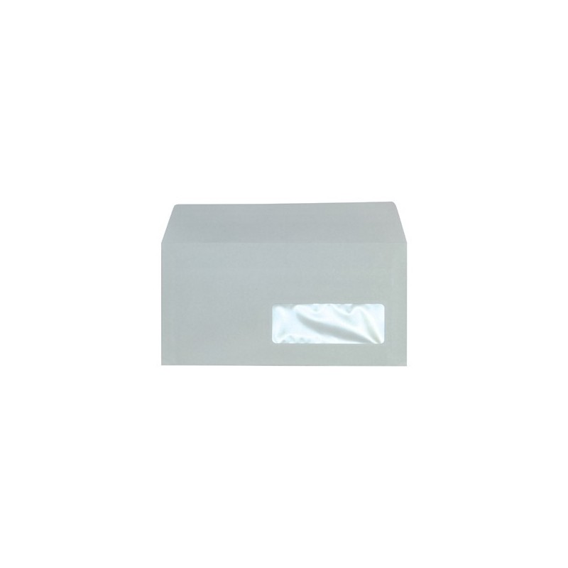 500 enveloppes Fenêtres - 110x220 - Auto/Adhés. - 80g - blanc - NEUTRE 500 enveloppes Fenêtres - 110x220 - Auto/Adhés. - 80g - blanc - NEUTRE