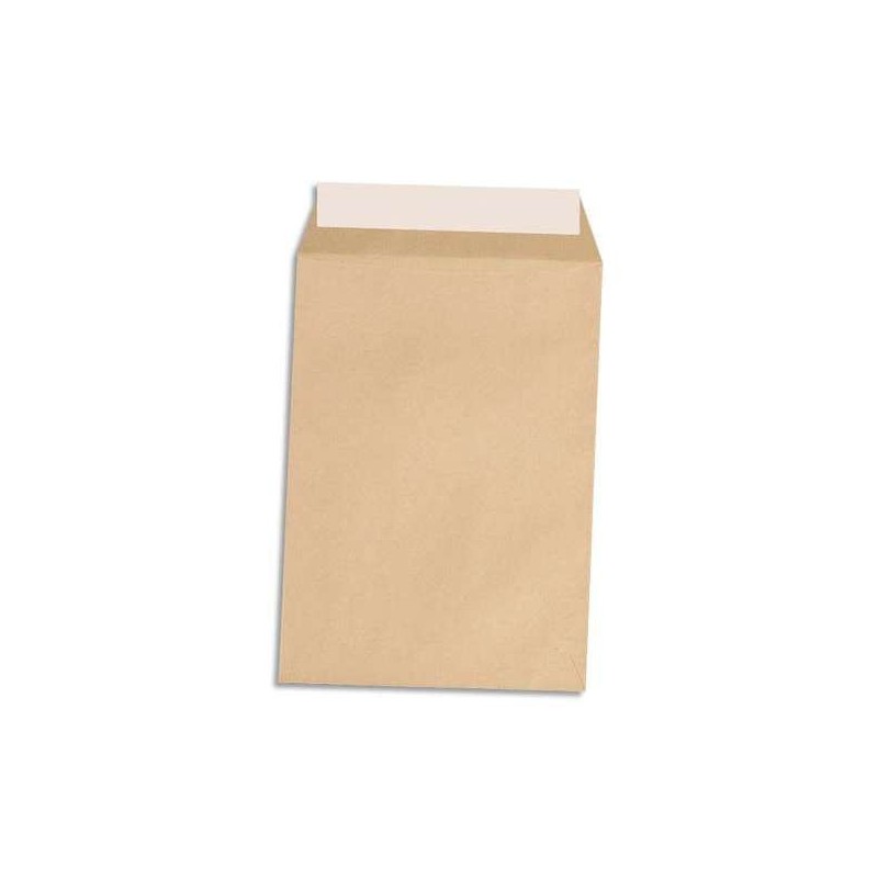 250 Pochettes Kraft brun - 260x330 - 90g - A4+ - Auto/Adhés. - NEUTRE 250 Pochettes Kraft brun - 260x330 - 90g - A4+ - Auto/Adhés. - NEUTRE