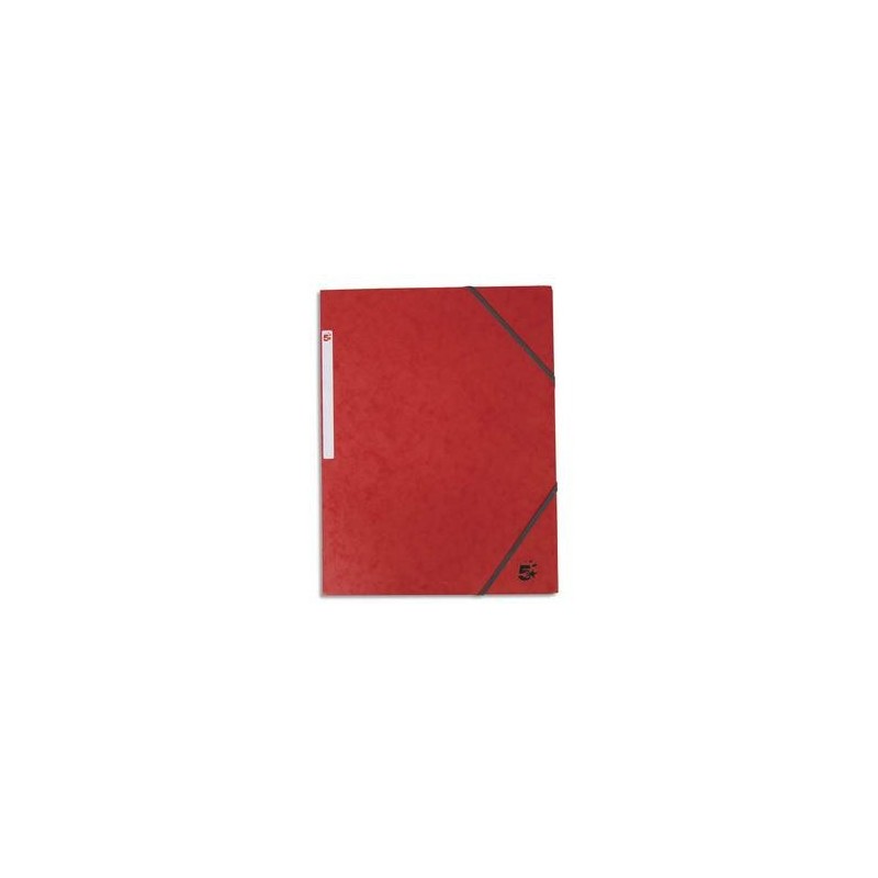 Chemise simple à élastique - 390g - Rouge - 5ETOILES Chemise simple à élastique - 390g - Rouge - 5ETOILES