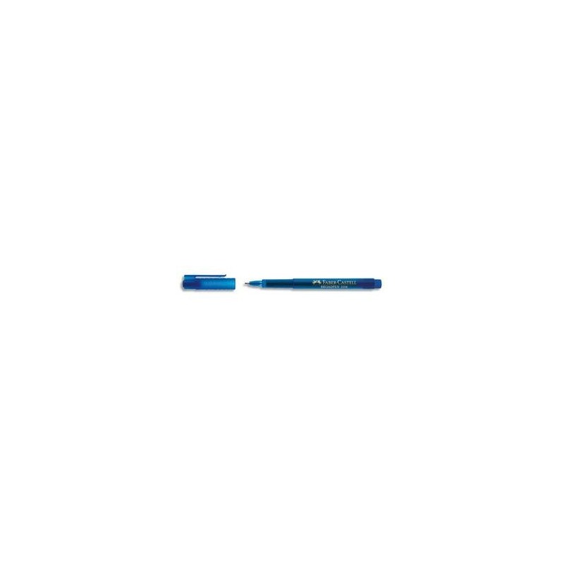 Stylo feutre - poine Moyenne - Encre Bleue infalsifiable - FABER CASTELL Stylo feutre - poine Moyenne - Encre Bleue infalsifiable - FABER CASTELL