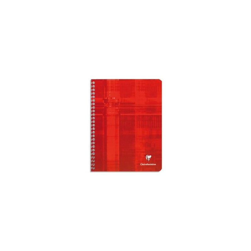 Cahier spirale - Metric - 100p - 24x32 - 90g - 5x5 - CLAIREFONTAINE Cahier spirale - Metric - 100p - 24x32 - 90g - 5x5 - CLAIREFONTAINE