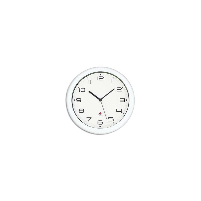 ALB HORLOGE MURAL BLANCHE HORNEW BC
