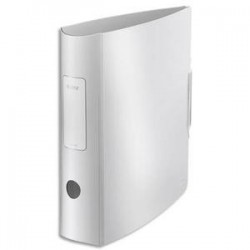 Classeur à levier WOW - Dos rond de 7,5cm -Polypro.-  31,8x31,4 - Blanc - LEITZ