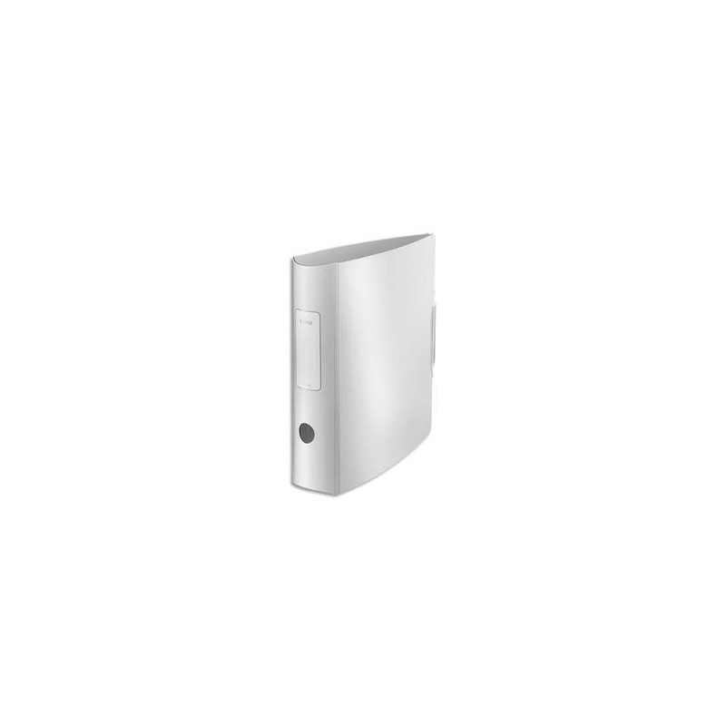 Classeur à levier WOW - Dos rond de 7,5cm -Polypro.- 31,8x31,4 - Blanc - LEITZ Classeur à levier WOW - Dos rond de 7,5cm -Polypro.- 31,8x31,4 - Blanc - LEITZ