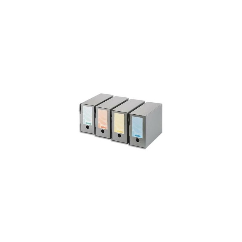 20 Boîtes archives - Polypro. - 34x26cm - Dos 14cm - EXTENDOS