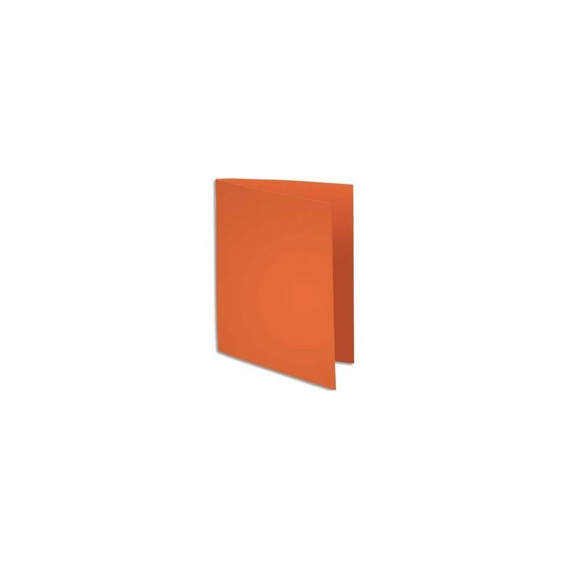 Chemise 220g - 24x32 - Paquet 100 - Orange - EXACOMPTA Chemise 220g - 24x32 - Paquet 100 - Orange - EXACOMPTA