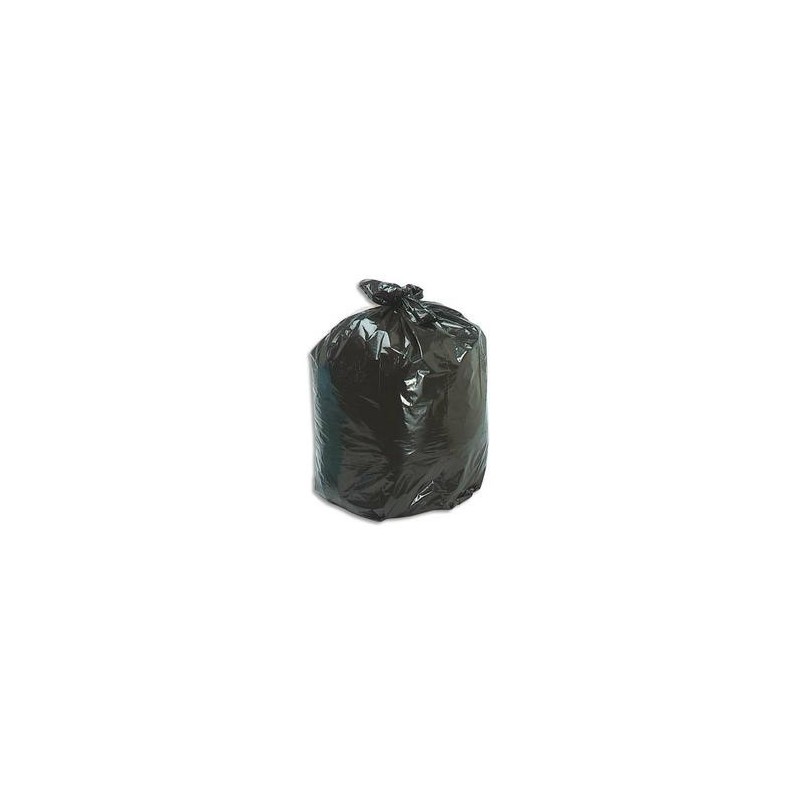 SACS POUBELLES Boîte de 500 Sacs-poubelle 50 litres noir 30 microns SACS POUBELLES Boîte de 500 Sacs-poubelle 50 litres noir 30 microns