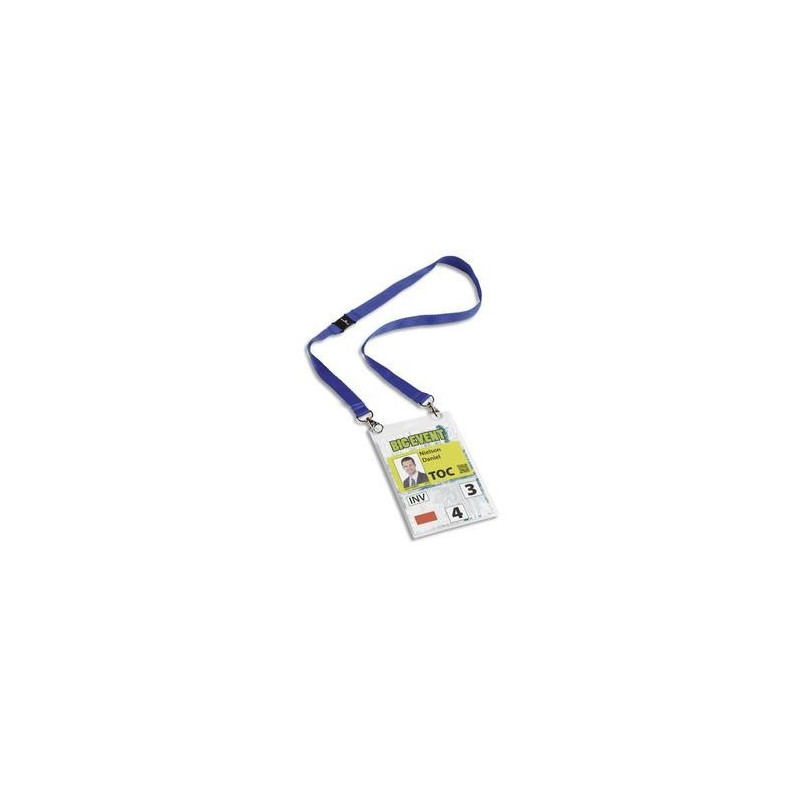 DUR PTE BADG LACET BTE/10 BLEU 8525-07 DUR PTE BADG LACET BTE/10 BLEU 8525-07