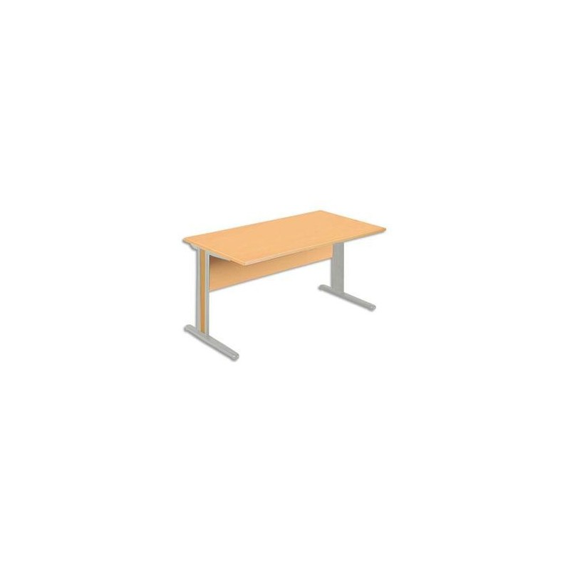 SMB BUREAU ALU HETRE L160XP80