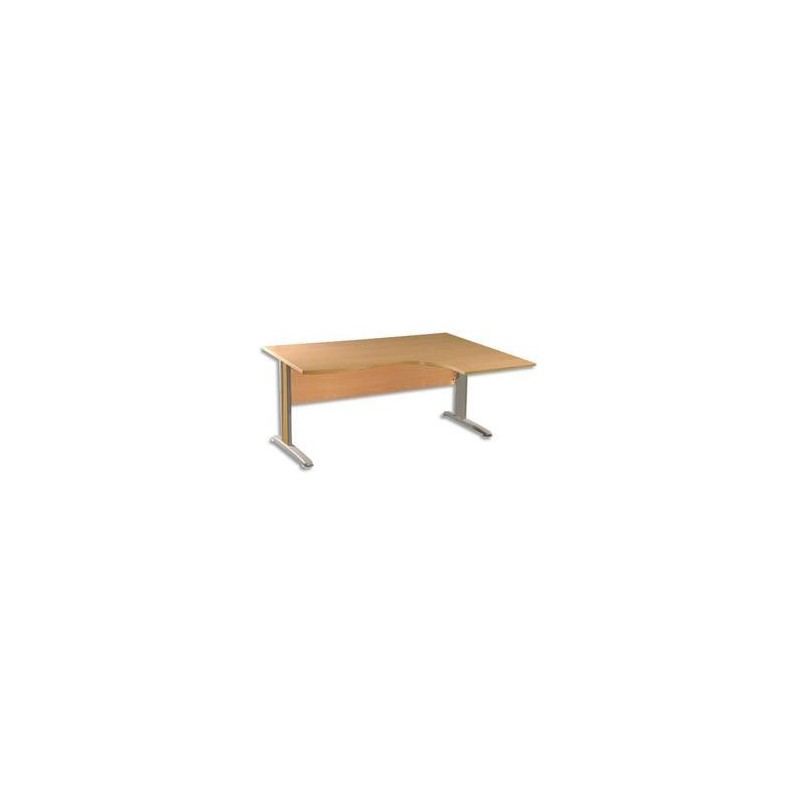 SMB BUREAU ALU HETRE L160XP80/100