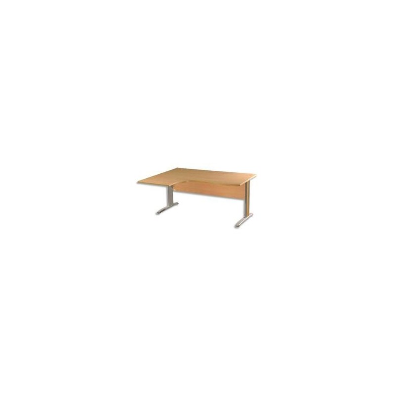 SMB BUREAU ALU HETRE L160XP80/100