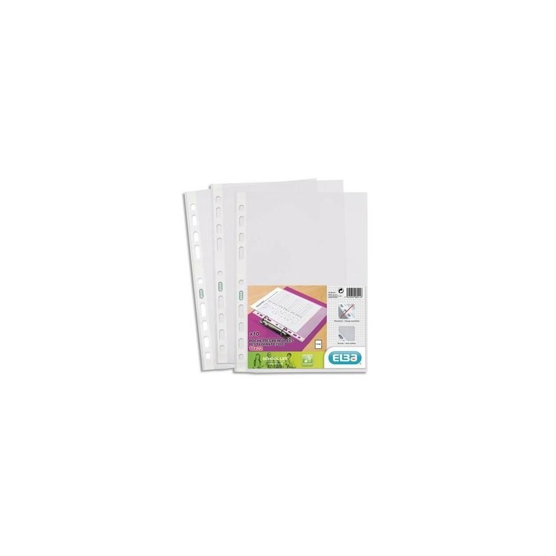 Sach/10 Poch. Perf. - 17x22cm - Incolore - ELBA Sach/10 Poch. Perf. - 17x22cm - Incolore - ELBA
