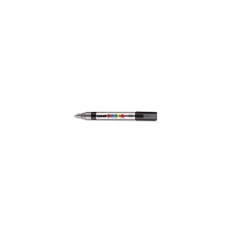 Marqueur POSCA - Ogive - Moyen - Argent - UNIBALL Marqueur POSCA - Ogive - Moyen - Argent - UNIBALL