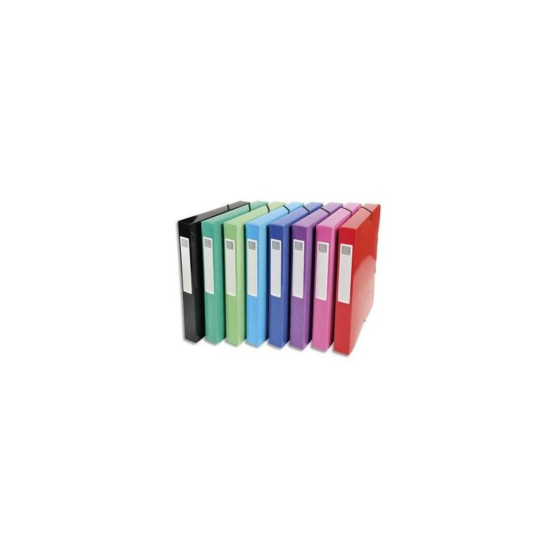 Bte/Classement - IDRAMA - A4+ - Dos 4cm - Assortis - EXACOMPTA Bte/Classement - IDRAMA - A4+ - Dos 4cm - Assortis - EXACOMPTA