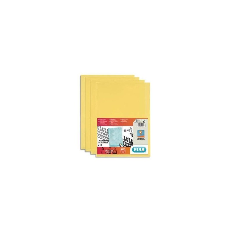 S/10 poch/Coin - FARD'LISS - PVC - Jaune - ELBA S/10 poch/Coin - FARD'LISS - PVC - Jaune - ELBA