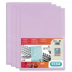 S/10 poch/Coin - FARD'LISS - PVC - Mauve - ELBA