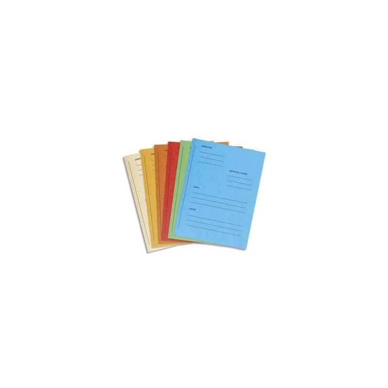 P/25 Doss PLAIDOIRIE - Carte - Ass - EXACOMPTA P/25 Doss PLAIDOIRIE - Carte - Ass - EXACOMPTA
