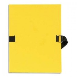 Chemise/Extensible -  A4 - Jaune - EXACOMPTA