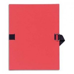 Chemise/Extensible -  A4 - Rouge - EXACOMPTA