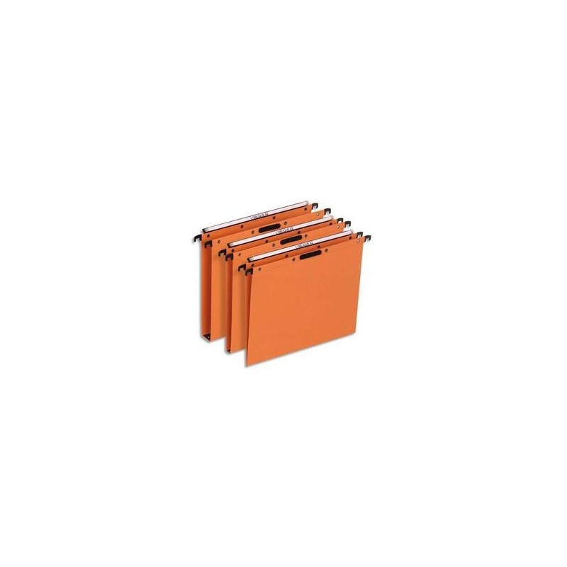 Bte/25 Dossiers susp - Tiroir - Fond 15cm - Orange -ELBA Bte/25 Dossiers susp - Tiroir - Fond 15cm - Orange -ELBA