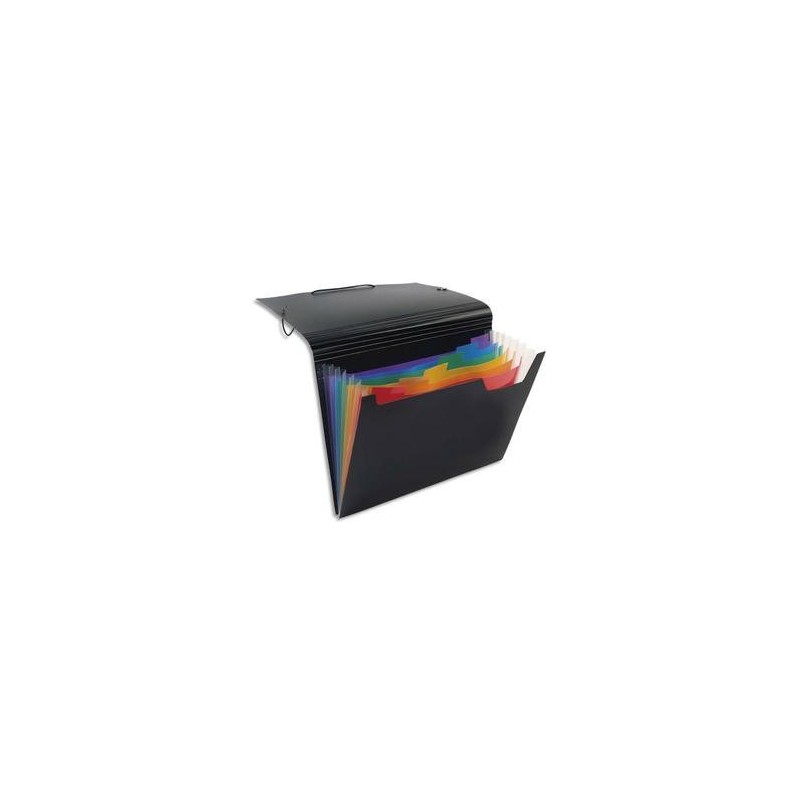 Trieur/Ménager - RAINBOW - 6 Compart - Noir - VIQUEL Trieur/Ménager - RAINBOW - 6 Compart - Noir - VIQUEL