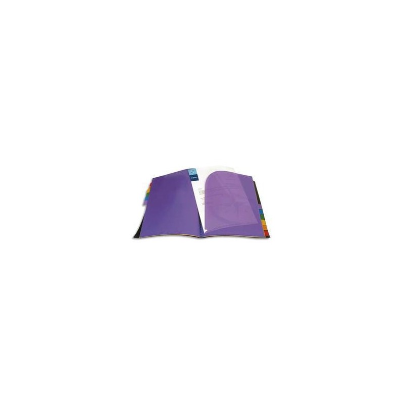 Protège/Doc - A4 - 12 Onglets - RAINBOWCLASS - VIQUEL Protège/Doc - A4 - 12 Onglets - RAINBOWCLASS - VIQUEL
