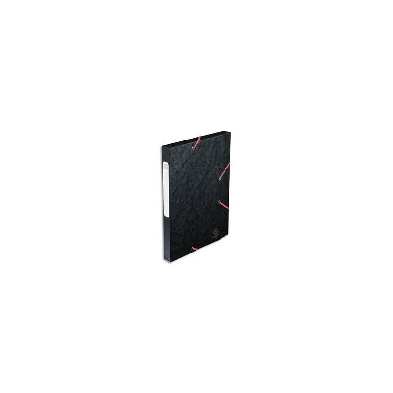 Chem/3 Rab+Elast - CARTOBOX - D2,5cm - Noir- EXACOMPTA Chem/3 Rab+Elast - CARTOBOX - D2,5cm - Noir- EXACOMPTA