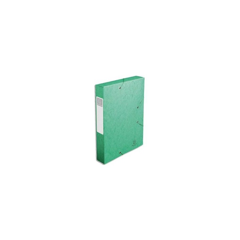 Chem/3 Rab+Elast - CARTOBOX - D6cm - Vert- EXACOMPTA Chem/3 Rab+Elast - CARTOBOX - D6cm - Vert- EXACOMPTA