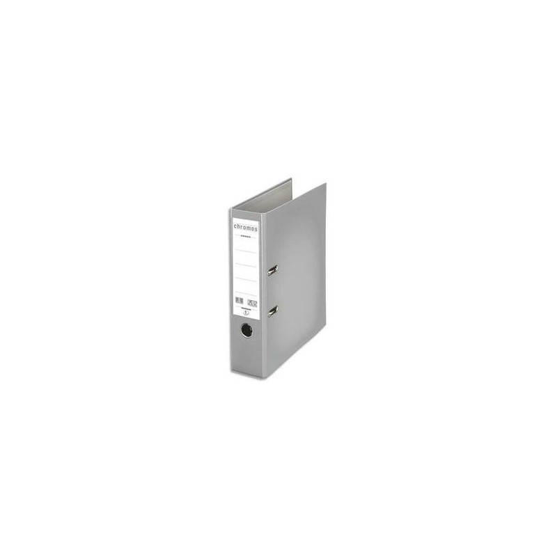Classeur/Levier - CHROMOS PLUS - Dos 8cm - Gris - ESSELTE Classeur/Levier - CHROMOS PLUS - Dos 8cm - Gris - ESSELTE