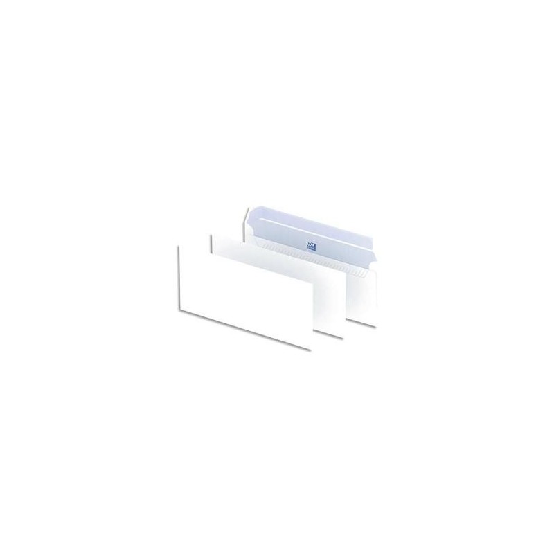 Bte/ 500 Env - Auto-Adh - 110x220mm - Blanc - OXFORD Bte/ 500 Env - Auto-Adh - 110x220mm - Blanc - OXFORD