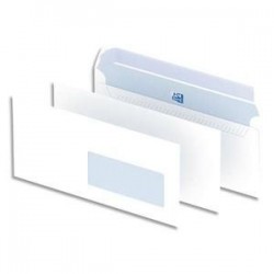 Bte/500 Env - Auto- Adh - 110x220mm - Blanc - Fen/45 - OXFORD
