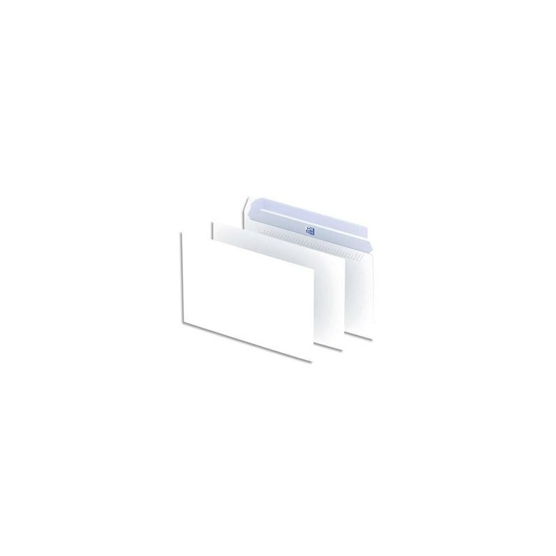 Bte/500 Env - Auto-Adh -162x229mm - Blanc - OXFORD Bte/500 Env - Auto-Adh -162x229mm - Blanc - OXFORD