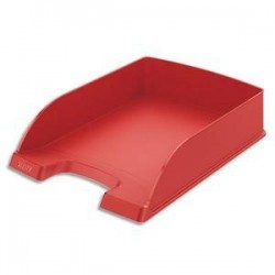 Corbeille/courrier - LEITZ PLUS - Rge foncé - LEITZ