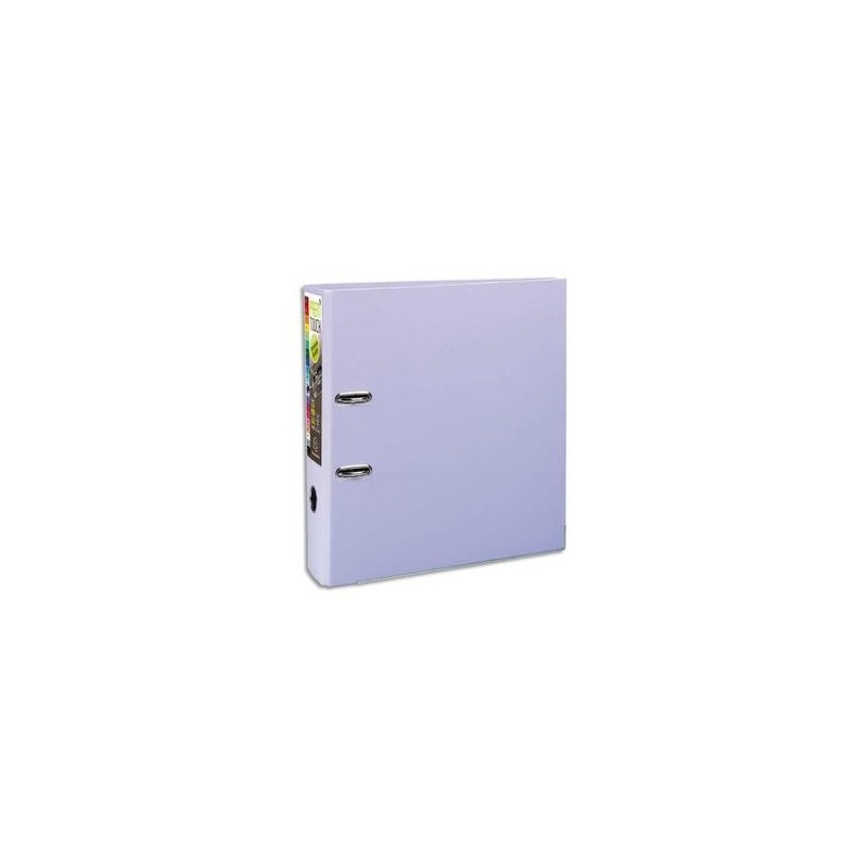 Classeur/Levier - PREM TOUCH - Dos 8cm - Lilas - EXACOMPTA Classeur/Levier - PREM TOUCH - Dos 8cm - Lilas - EXACOMPTA