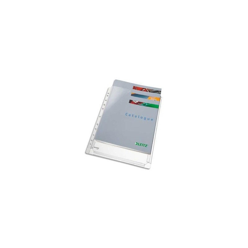 Sachet / 10 poch Plan à Soufflet Perf - A4+ - PVC - ESSELTE Sachet / 10 poch Plan à Soufflet Perf - A4+ - PVC - ESSELTE