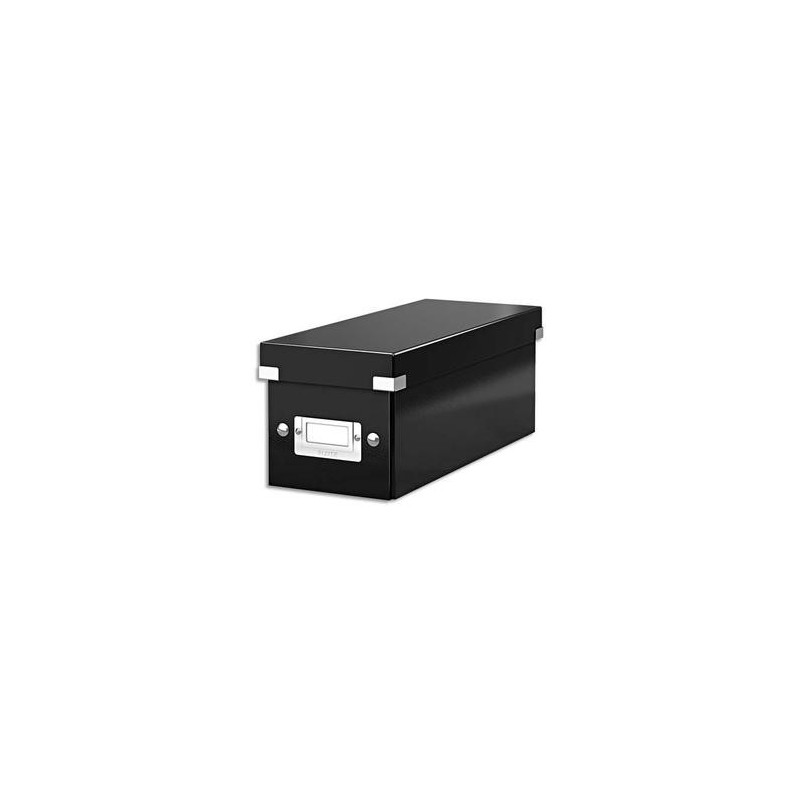Bte CD -  CLICK&STORE -  Noir - LEITZ