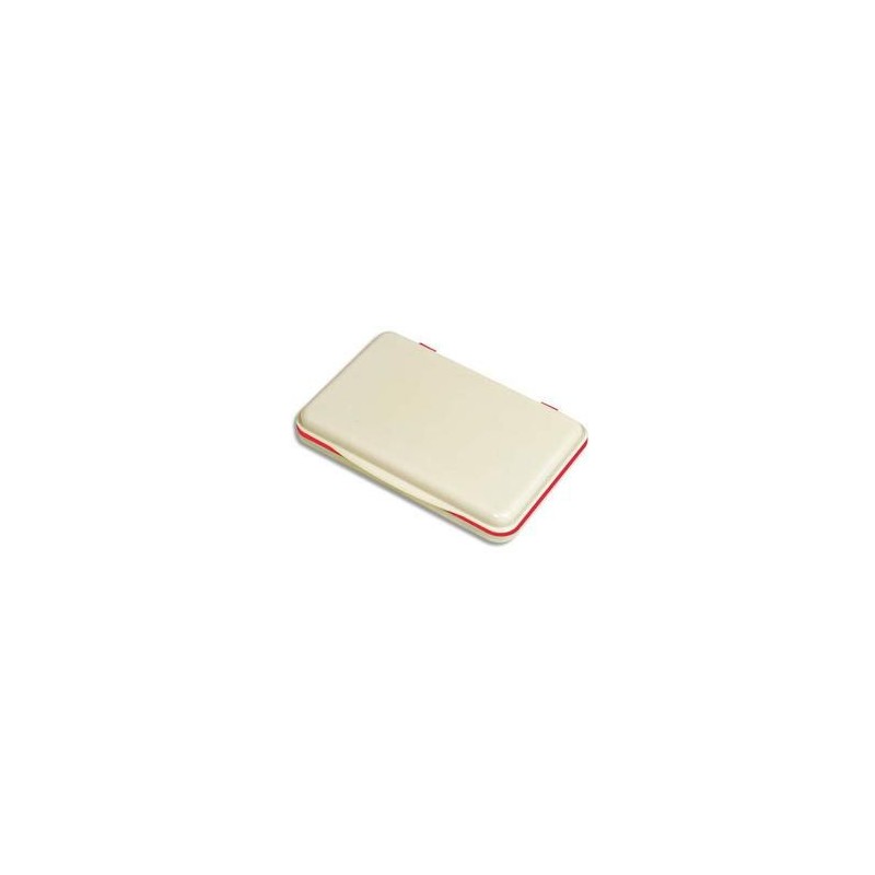 Tampon Encreur - Rouge - 7x11cm -  5 ETOILES