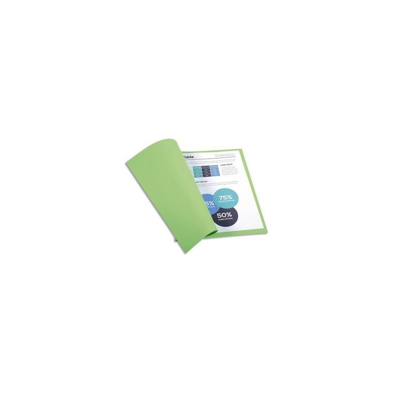 Pqt 100 Chemises - 220g - FOREVER - Vert clair - EXACOMPTA  